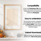 Halloween Frame Mockup PSD, Halloween Wall Art, Rustic Autumn & Pumpkins Vertical Artwork, Spooky Art Mockup,