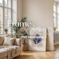 Scandinavian Interior Poster Frame Mockup, Minimalist Decor Frame Mockup for Digital Download,