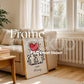 Scandinavian Interior Poster Frame Mockup, Minimalist Decor Frame Mockup for Digital Download,