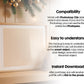 Christmas Frame Mockup PSD, Christmas Holiday Frame Mockup, Christmas Mockup Poster Presentation, Christmas Interior Frame Mockup