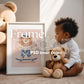 Frame Nursery Mockup in Home Interior PSD | Nursery Frame Mockup Frames | Nursery Wall Poster | Poster Shop Mockup