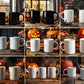 150 Halloween Mug PNG Bundle - Spooky Coffee Mug Designs, Pumpkin Witch Clipart, Mug Digital Sublimation Mockup