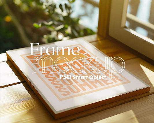 Frame Mockup Collection for DIN A Artwork | Digital Prints & Poster Wall Art Mockup Templates