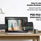 Frame Mockup Collection | DIN A Artwork Mockup Frames | Wall Art, Digital Prints, and Poster Shop Mockup