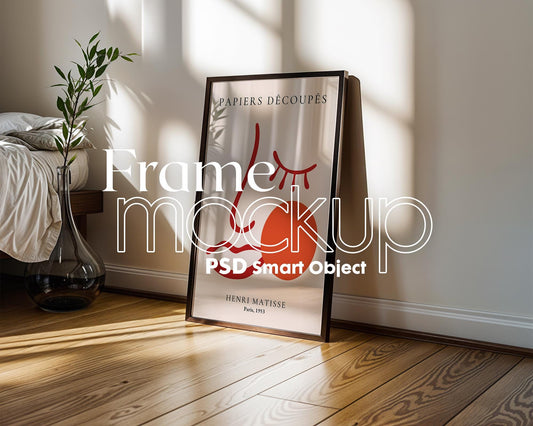Interior Frame Mockup Collection | DIN A Artwork Mockup Frames | Interior Wall Art | Interior Poster Shop Mockup