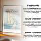 Interior Frame Mockup Collection | DIN A Artwork Mockup Frames | Interior Wall Art | Interior Poster Shop Mockup
