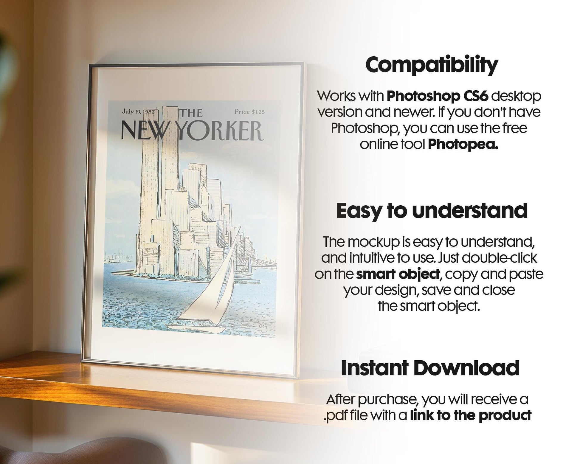 Interior Frame Mockup Collection | DIN A Artwork Mockup Frames | Interior Wall Art | Interior Poster Shop Mockup