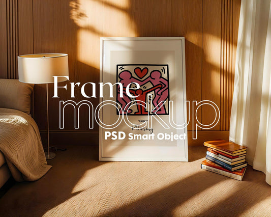 Interior Frame Mockup Collection | DIN A Artwork Mockup Frames | Interior Wall Art | Interior Poster Shop Mockup