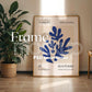 Landscape White Frame Leaning On Window Sill Mockup | Mockup PSD Smart Object Interior Mockup White Frame Mockup PSD Template