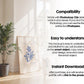 25 Scandinavian Frame Mockup PSD Bundle Set, Scandinavian interior Frame Mockup Bundle, Minimal Frame Mockups