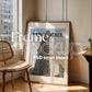 Frame Mockup in Home Interior | Frame Mockup Frames | Interior Wall Poster | Interior Poster Shop Mockup