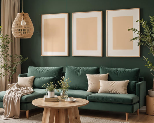 Frame Mockup in Home Interior | Frame Mockup Frames | Interior Wall Poster | Interior Poster Shop Mockup