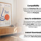 Frame Mockup in Home Interior | Frame Mockup Frames | Interior Wall Poster | Interior Poster Shop Mockup