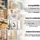 300+ Frames Mockup PSD Bundle Set, Frame Mockup Bundle, 300+ PSD Wall Mockup Frame, PSD Frames Bundle, Mega Bundle Frames Mockup