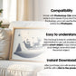 Christmas Frame Mockup PSD, Christmas Holiday Frame Mockup, Christmas Mockup Poster Presentation, Christmas Interior Frame Mockup