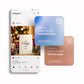 Christmas Card Mockup, White Blank Card Mockup PSD, Invite Card Mockup, Festive Greeting Card Mockup, PSD Smart Object