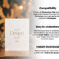 Christmas Card Mockup, White Blank Card Mockup PSD, Invite Card Mockup, Festive Greeting Card Mockup, PSD Smart Object
