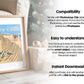 Christmas Frame Mockup PSD, Christmas Holiday Frame Mockup, Christmas Mockup Poster Presentation, Christmas Interior Frame Mockup