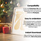 Christmas Frame Mockup PSD, Christmas Holiday Frame Mockup, Christmas Mockup Poster Presentation, Christmas Interior Frame Mockup