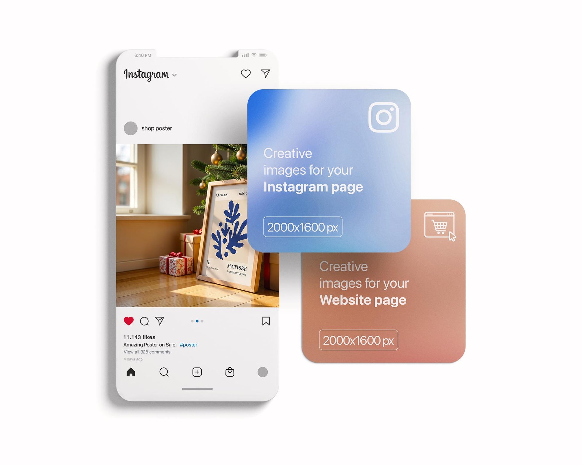 Christmas Frame Mockup PSD, Christmas Holiday Frame Mockup, Christmas Mockup Poster Presentation, Christmas Interior Frame Mockup