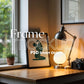 Soft Aesthetic Interior Frame Mockup | ISO A DIN Ratio | Thin Wood Frame | PSD Mockup | Frame Mockup Midcentury Minimal Home Interior
