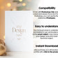 Christmas Card Mockup, White Blank Card Mockup PSD, Invite Card Mockup, Festive Greeting Card Mockup, PSD Smart Object