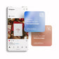 Christmas Card Mockup, White Blank Card Mockup PSD, Invite Card Mockup, Festive Greeting Card Mockup, PSD Smart Object