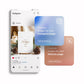 Christmas Card Mockup, White Blank Card Mockup PSD, Invite Card Mockup, Festive Greeting Card Mockup, PSD Smart Object