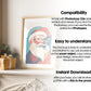 40 Christmas Frame Mockup Bundle PSD, Christmas Holiday Frame Mockup, Christmas Mockup Poster Presentation, Christmas Interior Frame Mockup