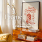 Soft Aesthetic Interior Frame Mockup | ISO A DIN Ratio | Thin Wood Frame | PSD Mockup | Frame Mockup Midcentury Minimal Home Interior