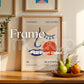 Blank Wooden Poster Frame Mockup PSD , Wall Art Frame Mockup , Instant Artwork & Poster Display Template