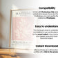 Blank Wooden Poster Frame Mockup, Minimalist Frame Mockup for Digital Download, Posters and Artwork Smart Object Instant Download