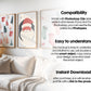 Christmas 3 Frame Mockup PSD, Christmas Holiday Frame Mockup, Christmas Mockup Poster Presentation, Christmas Interior Frame Mockup