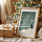 Christmas Frame Mockup PSD, Christmas Holiday Frame Mockup, Christmas Mockup Poster Presentation, Christmas Interior Frame Mockup