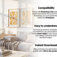 3 Frame Mockup in Home Interior PSD | 3 Frame Mockup Frames | Interior Wall Poster | Interior Poster Shop Mockup