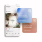 Christmas Card Mockup, White Blank Card Mockup PSD, Invite Card Mockup, Festive Greeting Card Mockup, PSD Smart Object
