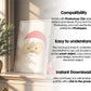 Christmas Frame Mockup PSD, Christmas Holiday Frame Mockup, Christmas Mockup Poster Presentation, Christmas Interior Frame Mockup