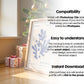 Christmas Frame Mockup PSD, Christmas Holiday Frame Mockup, Christmas Mockup Poster Presentation, Christmas Interior Frame Mockup