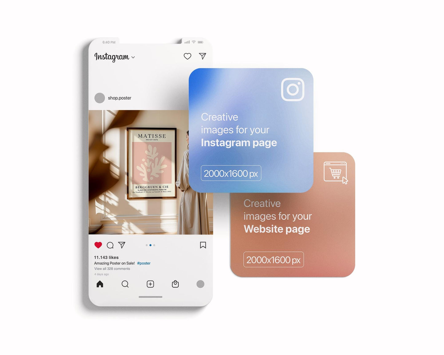 Soft Aesthetic Interior Frame Mockup, Thin Wood Frame, PSD Mockup, Frame Mockup Midcentury Minimal Home Interior