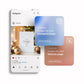 Christmas Card Mockup, White Blank Card Mockup PSD, Invite Card Mockup, Festive Greeting Card Mockup, PSD Smart Object
