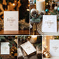 20 Christmas Card Mockup Bundle , White Blank Card Mockup PSD, Invite Card Mockup, Festive Greeting Card Mockup, PSD Smart Object