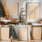 40 Christmas Frame Mockup Bundle PSD, Christmas Holiday Frame Mockup, Christmas Mockup Poster Presentation, Christmas Interior Frame Mockup