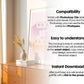 Soft Aesthetic Interior Frame Mockup | ISO A DIN Ratio | Thin Wood Frame | PSD Mockup | Frame Mockup Midcentury Minimal Home Interior