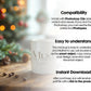 Christmas Mug Mockup PSD, Winter White Ceramic Cup Mockup Coffee Mug Mockups, White Coffee Mug 11oz Holidays Mockup