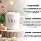 Christmas Mug Mockup PSD, Winter White Ceramic Cup Mockup Coffee Mug Mockups, White Coffee Mug 11oz Holidays Mockup