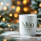 Christmas Mug Mockup PSD, Winter White Ceramic Cup Mockup Coffee Mug Mockups, White Coffee Mug 11oz Holidays Mockup