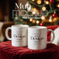 Christmas Mug Mockup PSD, Winter White Ceramic Cup Mockup Coffee Mug Mockups, White Coffee Mug 11oz Holidays Mockup