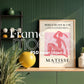 Vertical Frame Mockup, DIN A, iSO A, Photoshop Editable Smart Object, Artwork display, Blank Wooden Poster Frame Mockup