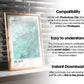 Blank Wooden Poster Frame Mockup, Minimalist Frame Mockup for Digital Download, Posters and Artwork Smart Object Instant Download