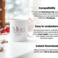 Christmas Mug Mockup PSD, Winter White Ceramic Cup Mockup Coffee Mug Mockups, White Coffee Mug 11oz Holidays Mockup